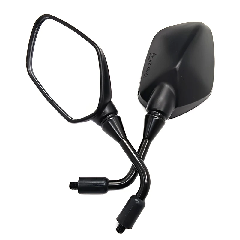 Motorcycle Rear View Mirrors Motorbike Black Handlebar End Side Mirror for Scooters ATV Bike scooter