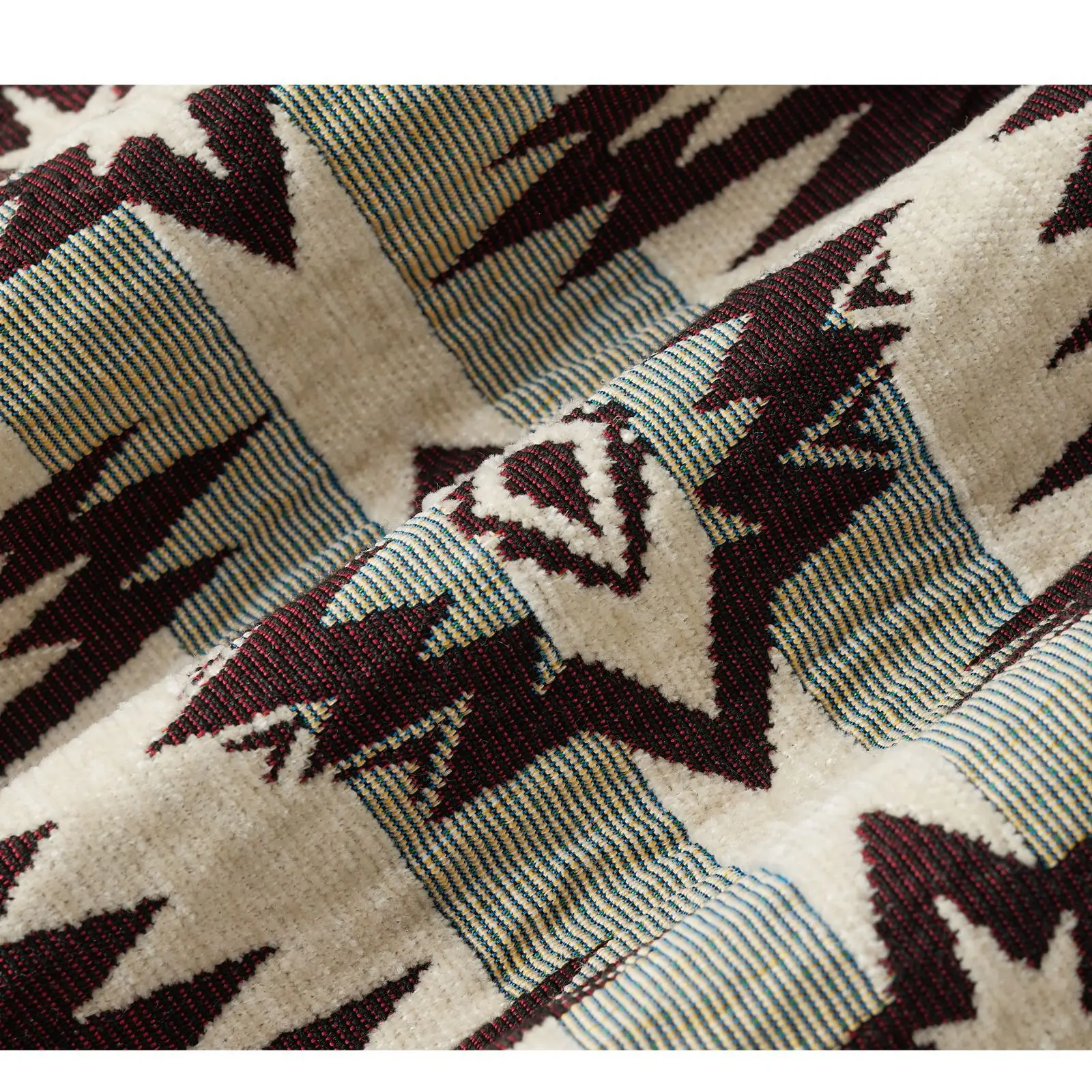 Autumn And Winter New Jacket American Retro Indian Pattern Flight Jacket Casual Versatile Loose Thick Washed