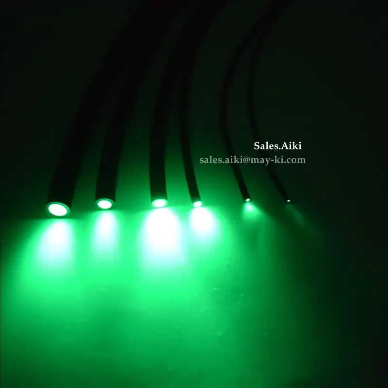 Underwater 2~14mm Swimming Pool Bottom Roof Star Sky Starry Solid Core End Lit Fiber Optic Light With Pvc Jacket