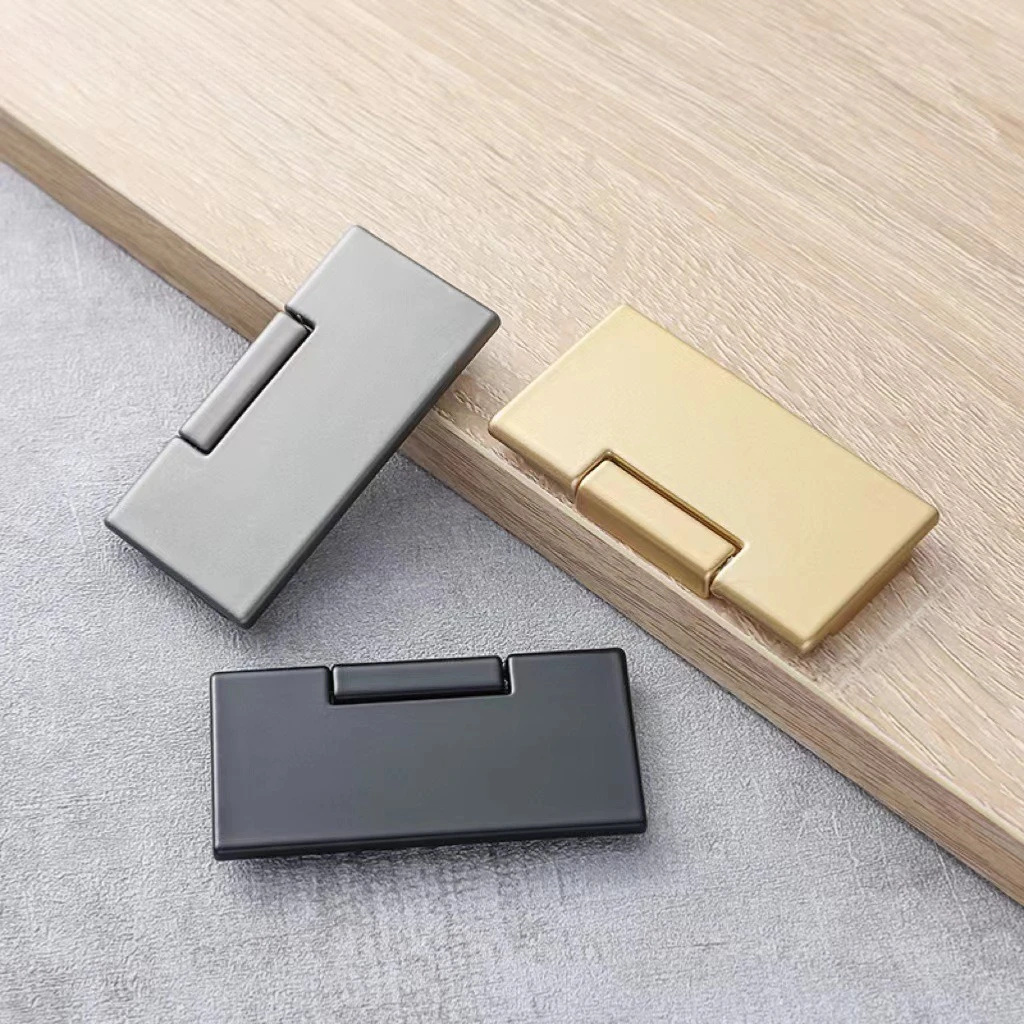 Modern Zinc Alloy Flat Handle for Cabinet Wardrobe Drawer Creative Simple Light Luxury Design