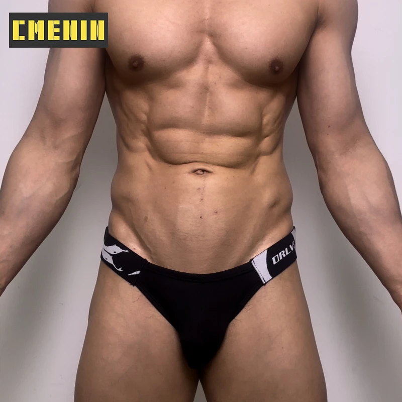 

CMENIN Breathable Modal Man Underwear Sexy Men's Briefs Large Crotch Pouch Mens Panties Sissy Gays Sexy Bikini Briefs Underpants