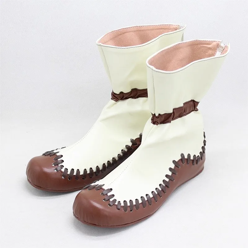 Anime Stone Senku Ishigami Cosplay Shoes Unisex Men PU Boots for Halloween Carnival Party Christmas