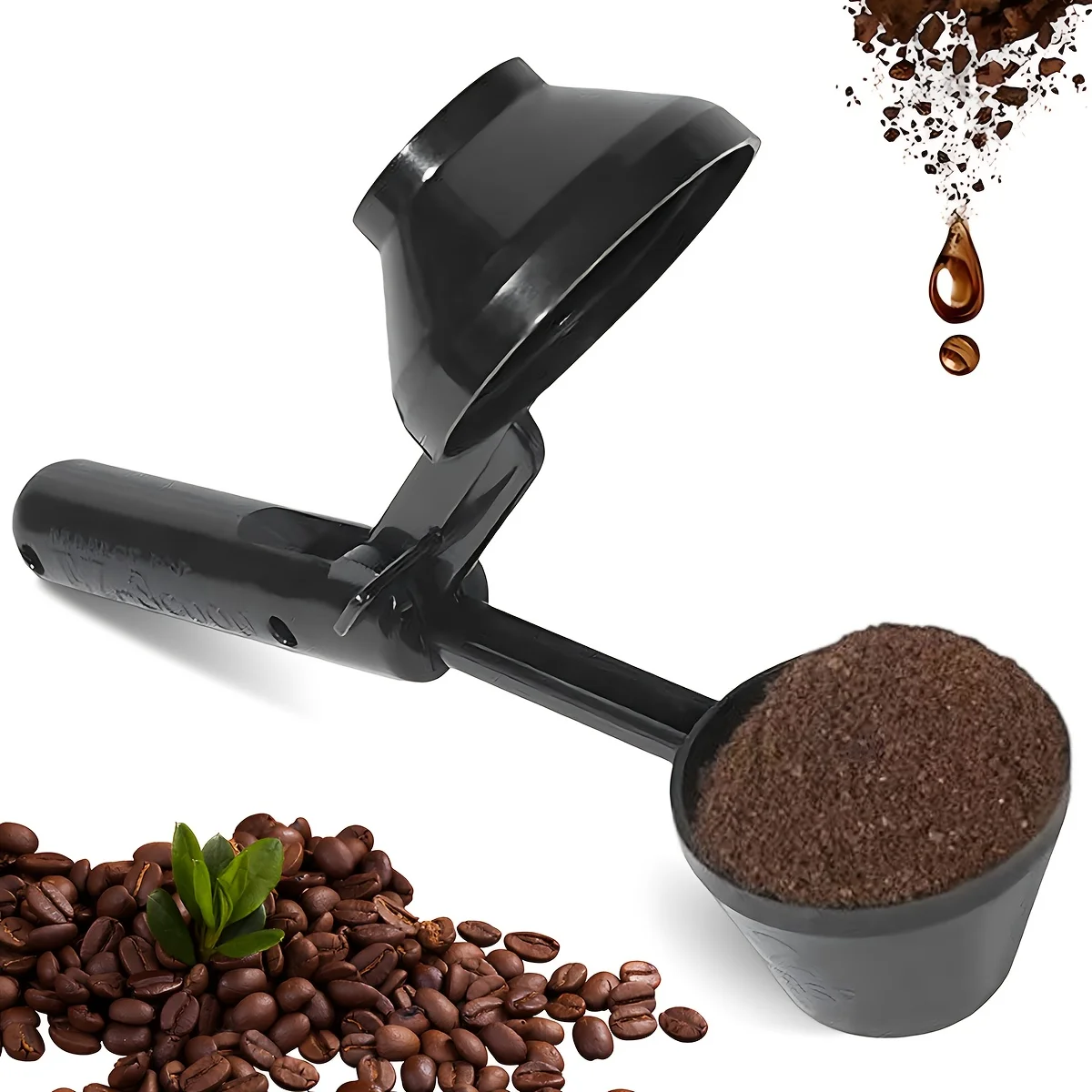 E9 Perfect Pod EZ-Scoop Coffee Scooper Funnel for Reusable K Cup Refillable Coffee Pods 2 Tablespoon Capacity Coffee Accessories