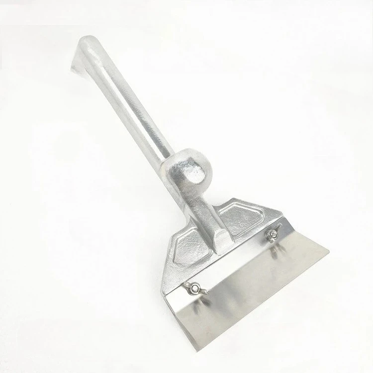 Commercial long-handled aluminum long-handled barbecue shovel, steak cooking teppanyaki shovel, commonly used barbecue tools
