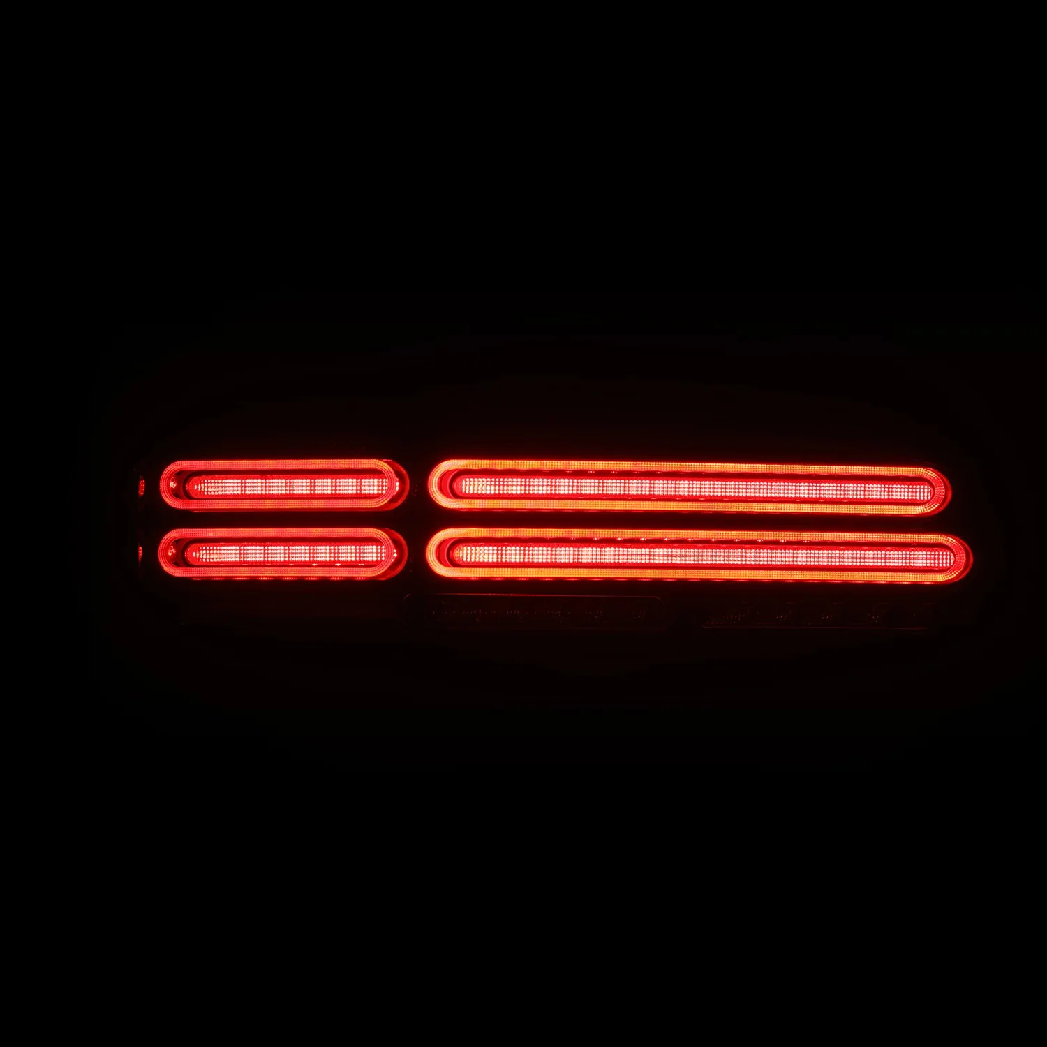 For 23-25 Nissan Z Quad-Loop Style NOVA-Series LED Tail Lights Alpha-Black