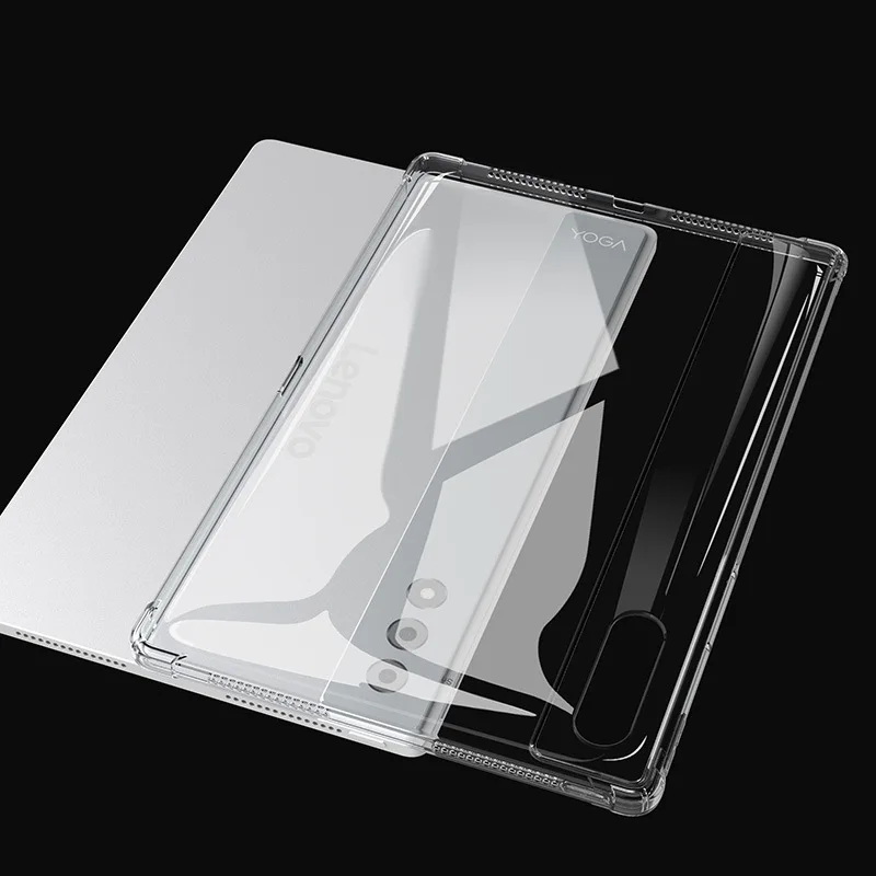 

Чехол Funda для Lenovo Xiaoxin PadPro 12,7 дюйма, 2025 2023, чехол для планшета, прозрачный чехол из ТПУ, подушка безопасности, универсальный защитный чехол