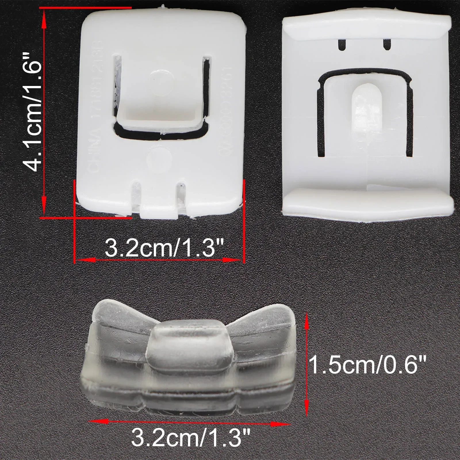 Car Seat Fastener Rail Runner Clip Slider Guide Piece For VW Passat B1 B2 B3 B4 Polo Mk3 6N 6KV Audi 80 Rabbit Accessories 78-87