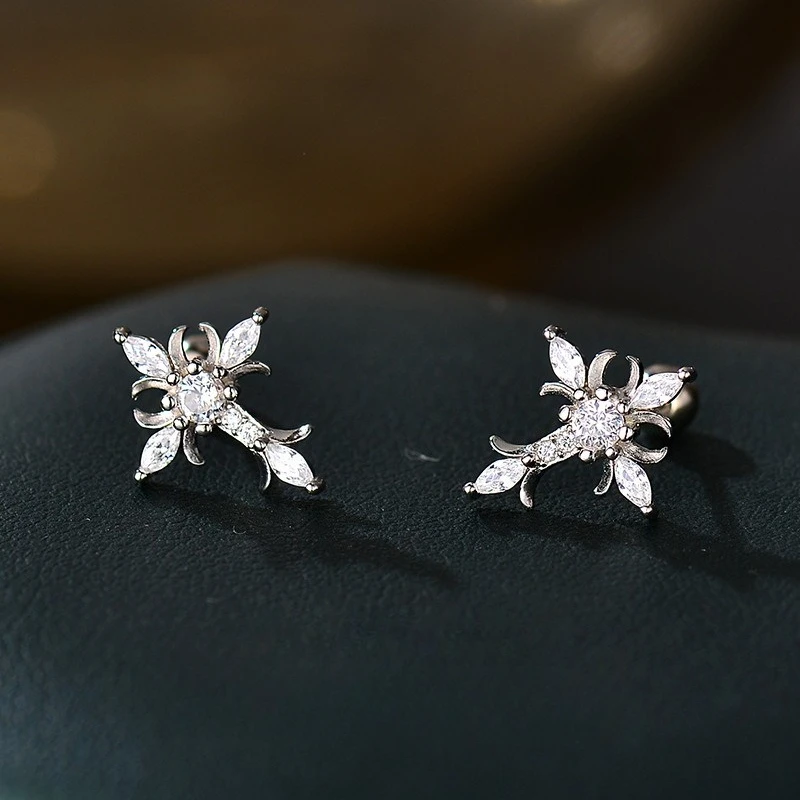 

Personalized New Fashion Cross Rhinestone Earrings, Elegant Women's Trendy Luxury Party Anniversary Exquisite Holiday Gifts