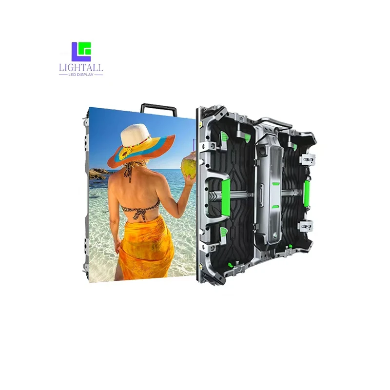 P4.81 LED Panel Outdoor 500*500mm Die Casting Aluminium Cabinet Full Color Video Led Display Screen Led Video Wall