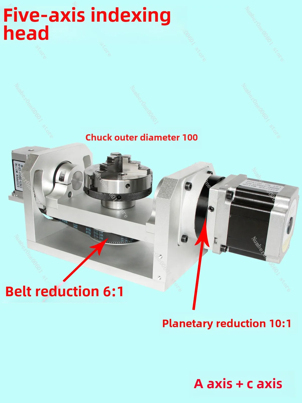 

CNC Dividing Head, A-axis Rotation, Fourth Axis, Fifth Axis, AC Axis, BC Axis