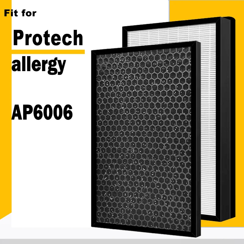 

Replacement Air Purifier HEPA and Carbon Filter For Protech allergy AP6006 Air Purifier