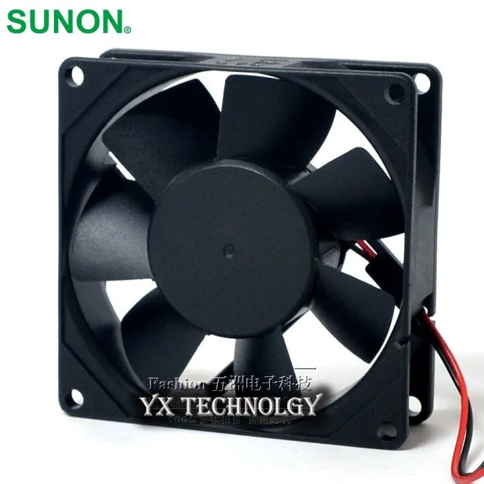 Ventilador de refrigeración para ordenador, KD2408PTB1-6A DC 24V, 3,4 W, 8025, 80x80x25MM, 80MM, 4900RPM, para SUNON