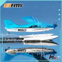 FMS 1500mm Maule RC Airplane Park Flyer Trainer Water Sea Plane 5CH With Gyro Flaps Floats PNP Plane Model Hobby Aircraft Avion