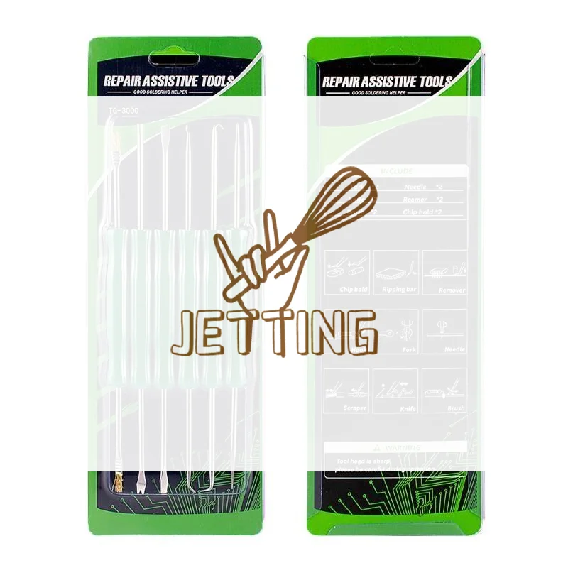 6Pcs Soldering Assist Tool PCB Cleaning Repair Tools Circuit Board Welding Auxiliary Tool PCB Desoldering Aid Tool Kit