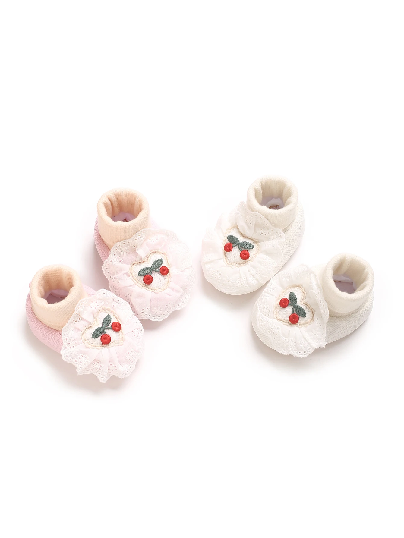 

dorable Cartoon Plush Winter Boots for Boys - Soft Warm Faux Fur, Slip-On with Bow Detail, Cozy Indoor Walking Shoes