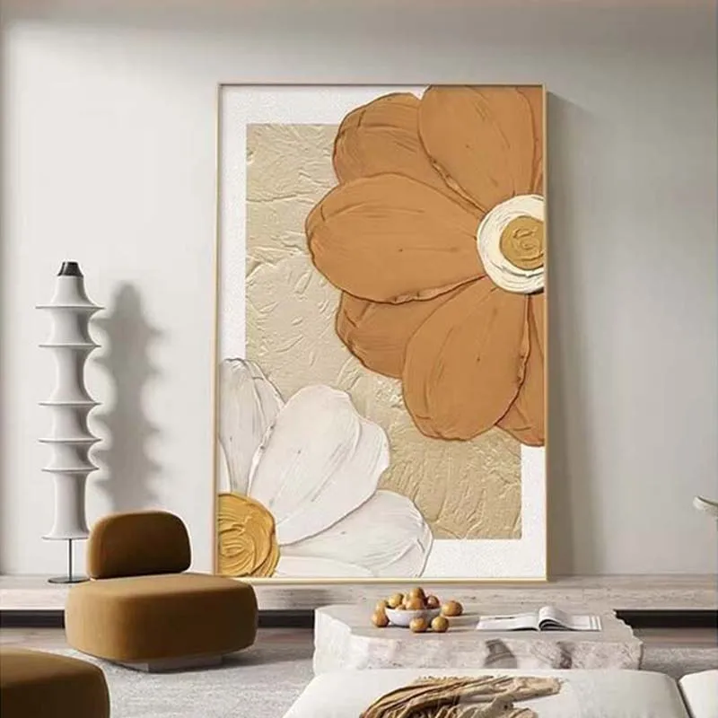 

30x40cm Double Color Large Flower Decorative Paintings Living Room Decoration Painting Bedroom Layout Painting Wall Poster Decor