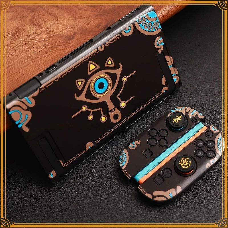 Étui de protection rigide pour console Nintendo Switch 2, étui souple pour manette NS2, capuchons de joystick, thème Tears of the Kingdom, pour le populaire jeu d'anime Zelda.