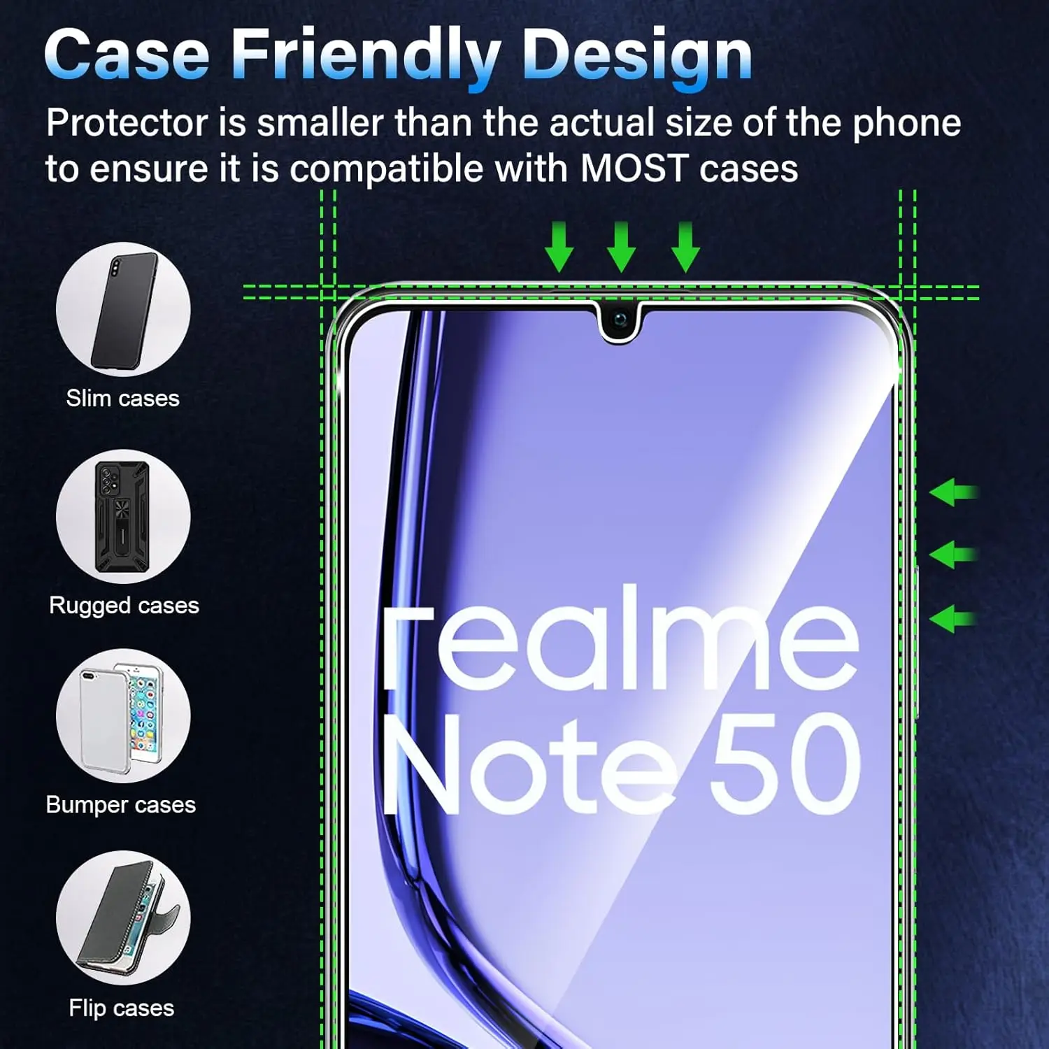 For Realme Note 50 Tempered Glass Film For Realme Note 60 Screen Protector GlassFilm