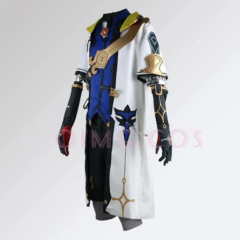 جينشين إمباكت ألبيدو أزياء تنكرية للبالغين زي كرنفال شعر مستعار أنيمي أزياء حفلات الهالوين لعبة تنكرية للنساء