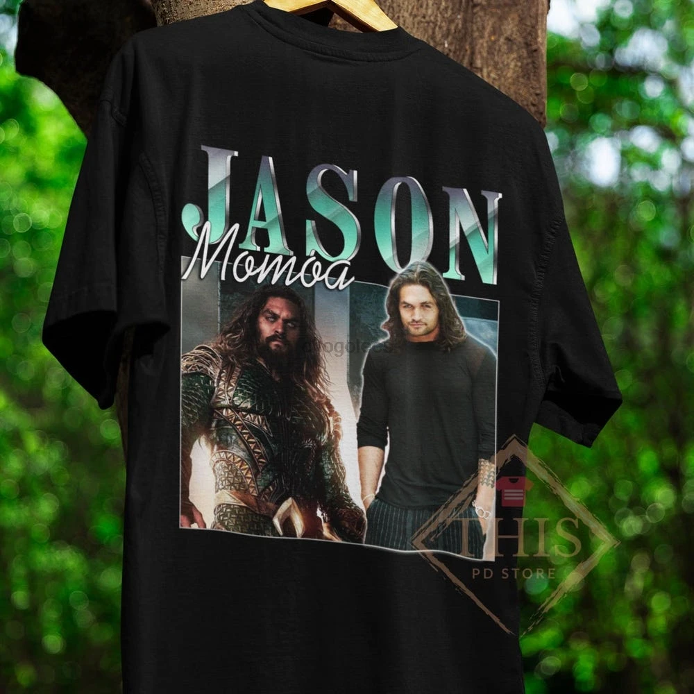 Retro Jason Momoa Shirt Jason Momoa Inspired Character Jason Momoa Fan Tees Jason Momoa Tshirt unisex tee Gift papa Casual shirt