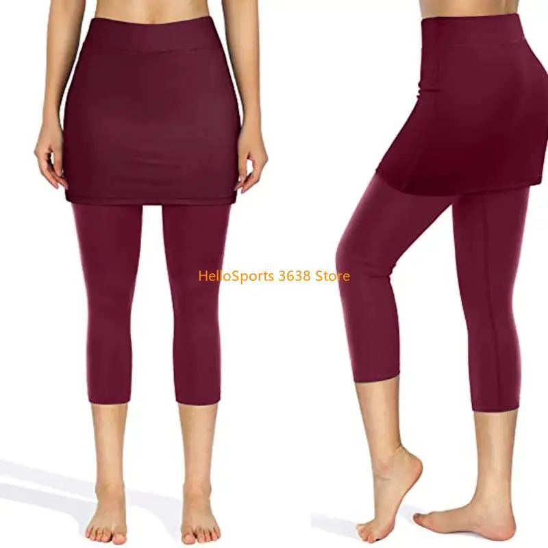 المرأة مرونة اللياقة البدنية طماق مع جيوب مخفية تنفس عالية الخصر سراويل بيلاتيس التدريب الرياضي الجوارب السراويل A52F #4