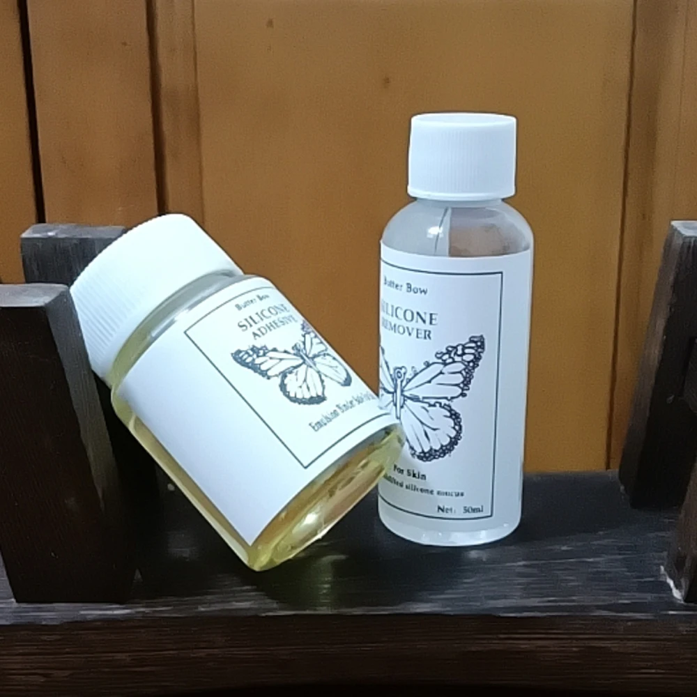 50ml Cd Silicone Adhesive Glue Water Stick & Remover to Skin Special for Cross Dresser Invisible Fake Silicone Breast Forms