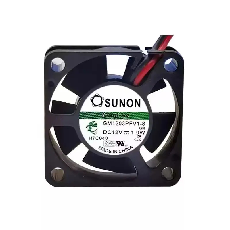 SLIDER GM1203PFV1-8 DC 12V 1.0W 3010 Cooling Fan, 30x30x10mm MagLev Mini Inverter Projector 3D Printer Micro Axial Fan