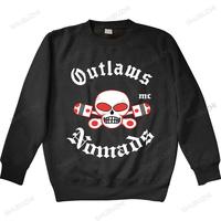 autumn winter sweatshirt men cool teenage hoody HOT MC Outlaws Suport World Wide Outlaws Outlaws homme brand hoodie casual tops