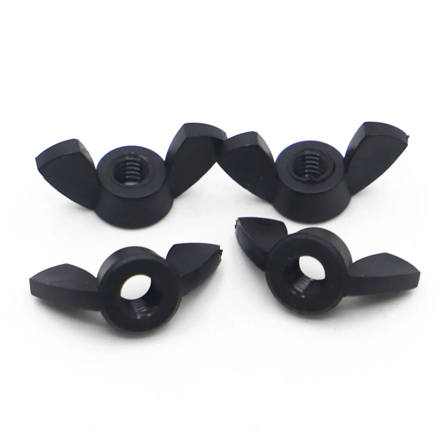 DIN315 Black Nylon Plastic Nut Wingnut Butterfly Nut Ingot Wing Nuts M3 M4 M5 M6 M8 M10 M12