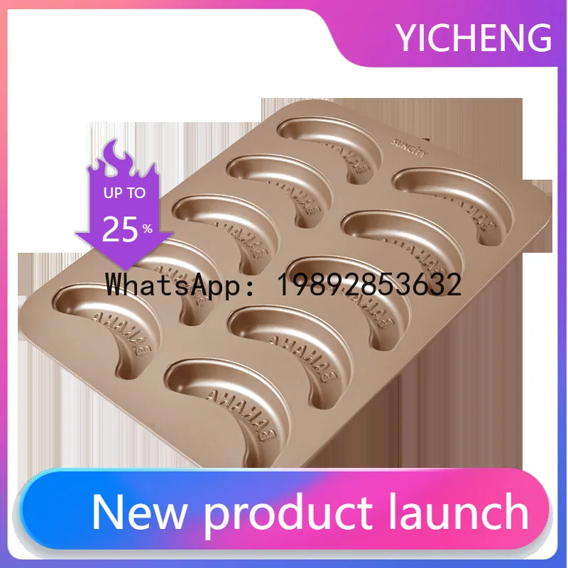 

Diy home kitchen baking tools creative 10-piece banana cake mold