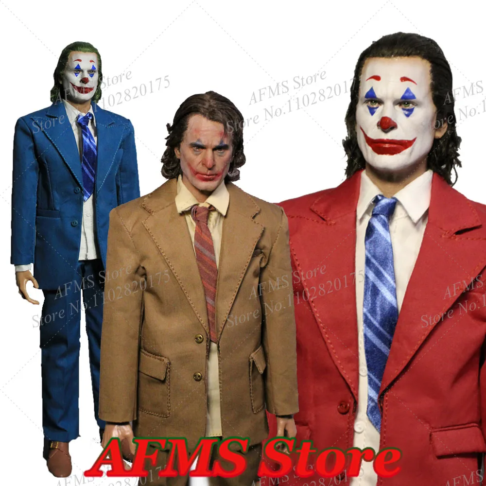 XT001 1/6 Scale Collectible Figure Joaquin Phoenix Classic Hair Transplant Clown Suit Version 12