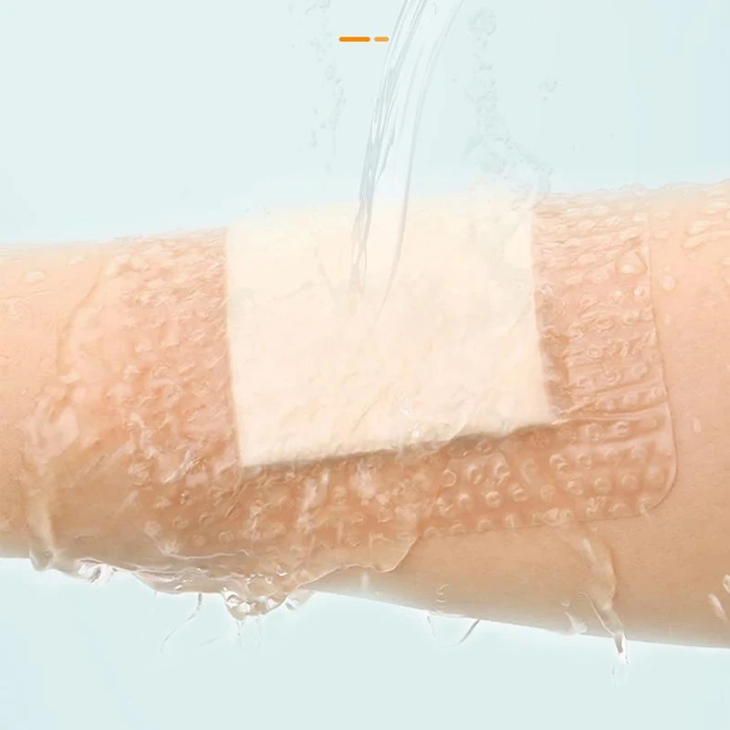 Soft Polysiloxane Gel Polyurethane Foam Dressing Postoperative Wound Patch Cesarean Section Patch Pressure Sore High Absorption