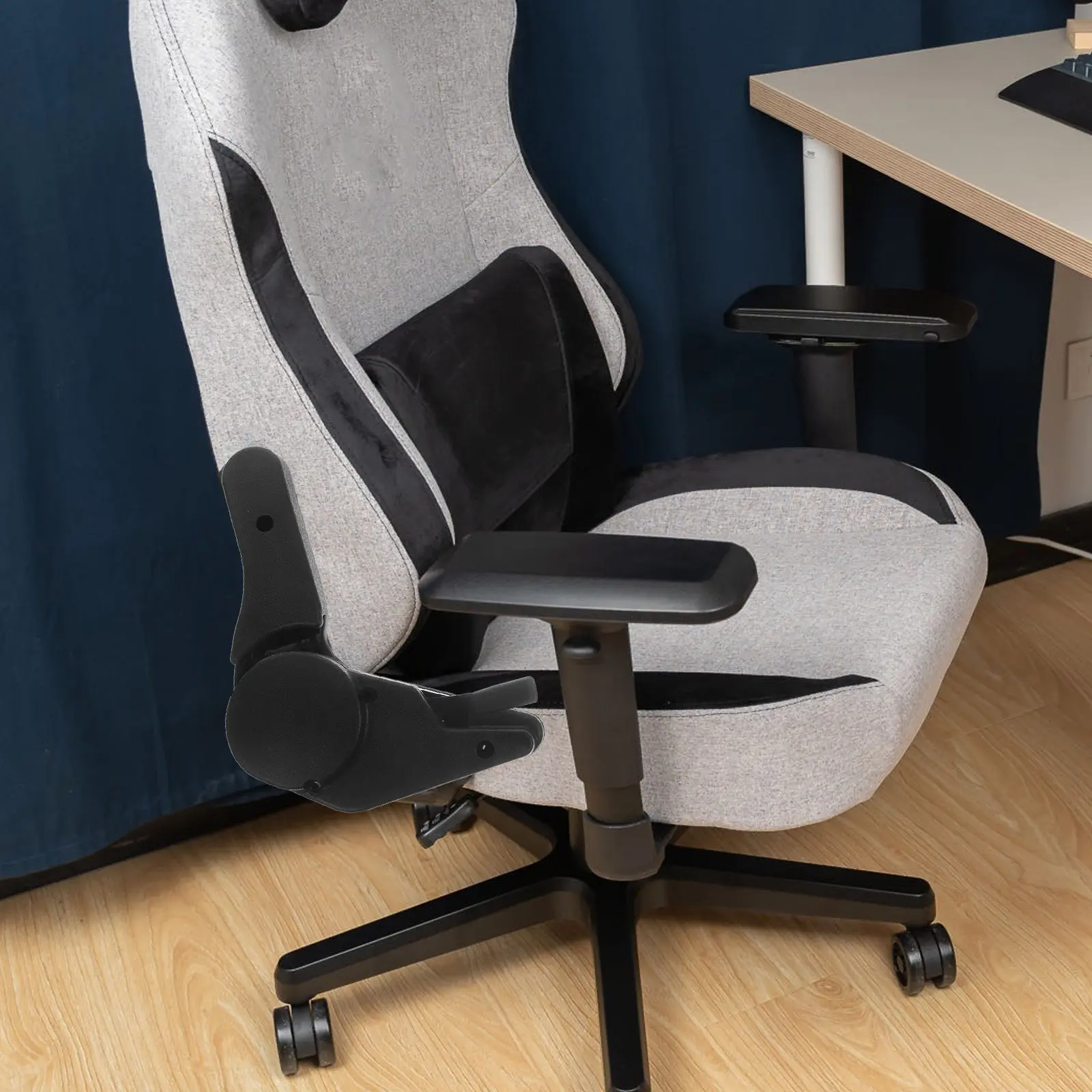 

1Set Racing Seat Angle Adjuster Black Front Control Arm Easy Install Seat Back Angle Adjustment 180 Degree for Esports