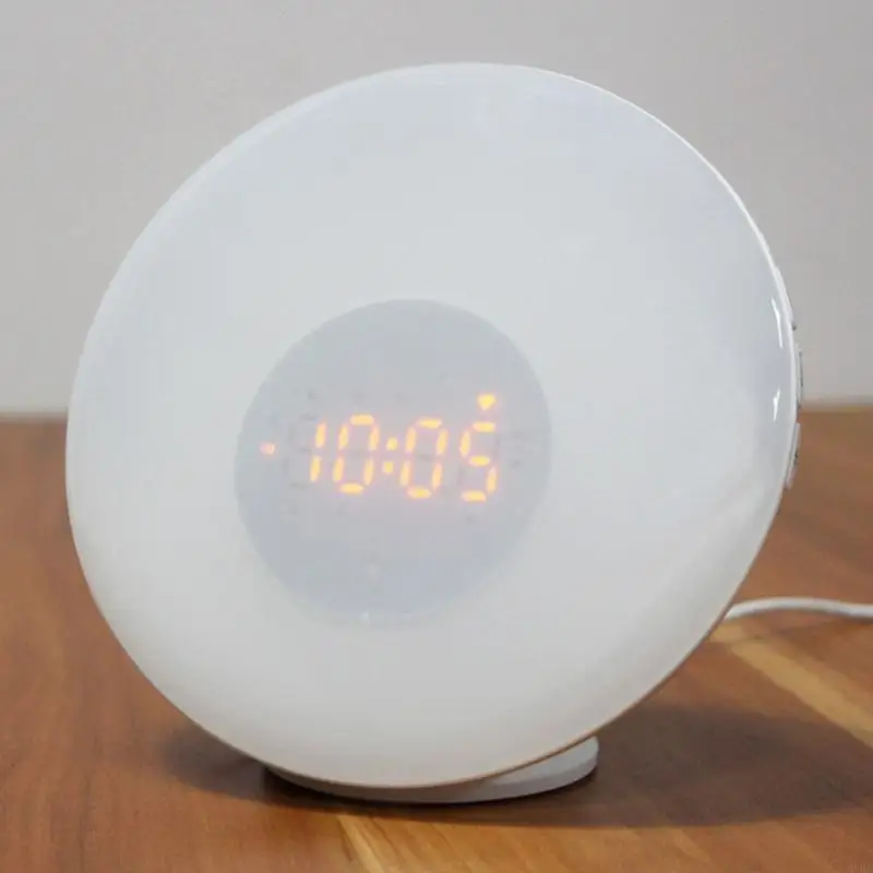 2025 New App Control Gentle Sunrises Wake Up Alarm Clock With WiFi Intelligent Control Multicolored Ambients Lamp For Bedroom