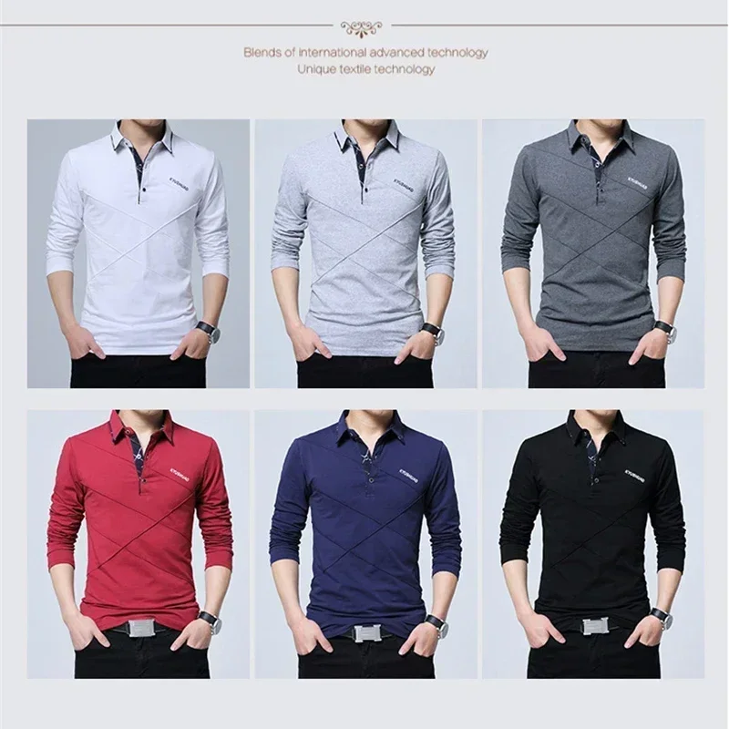 Men's T-shirt Folded Stripe Slim Fit Loose Casual Large Sleeves Fashion Versatile Simple T-shirt