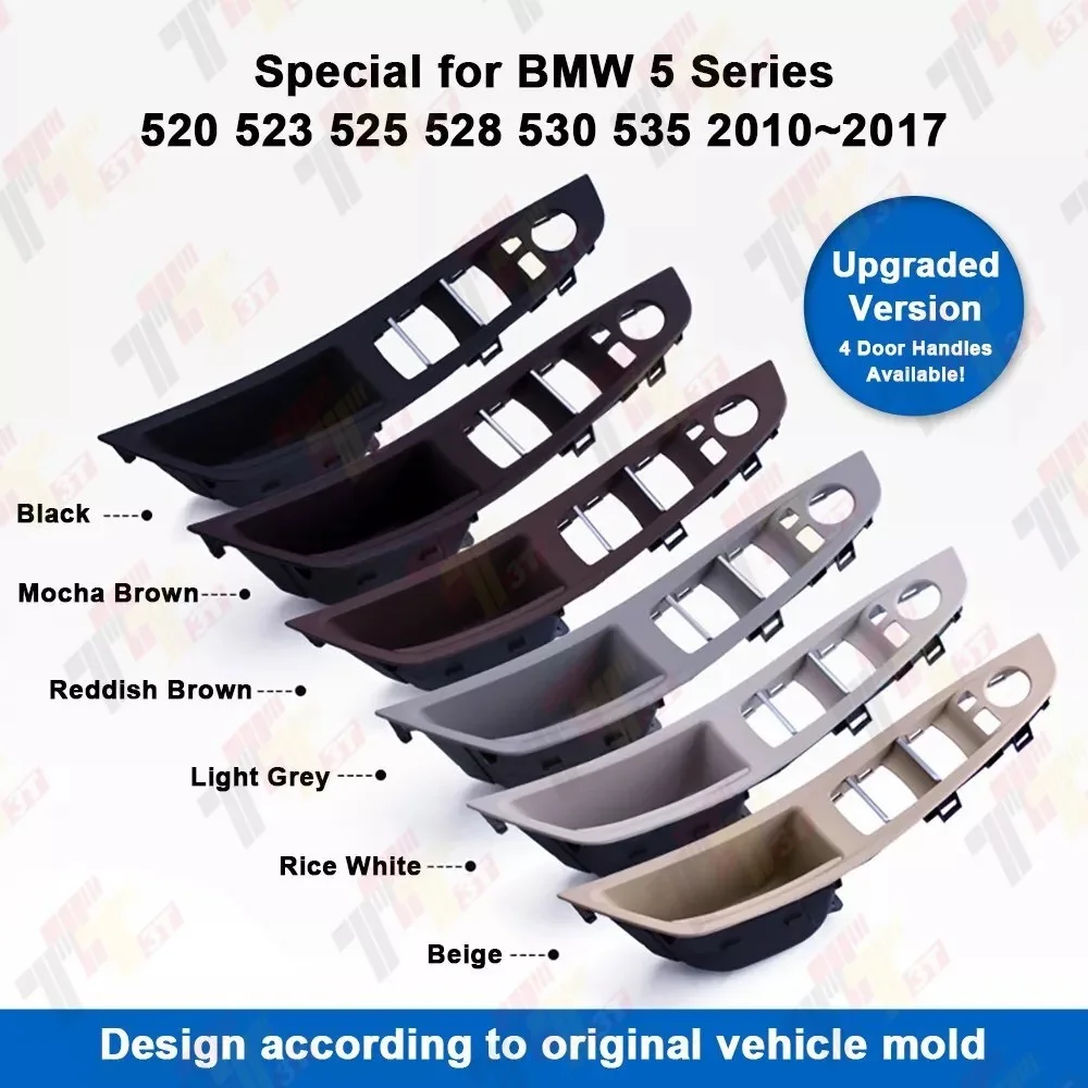 

Interior Door Handles FOR BMW 5 Series LHD or RHD F10 F18 520 523 525 （2010-2017）