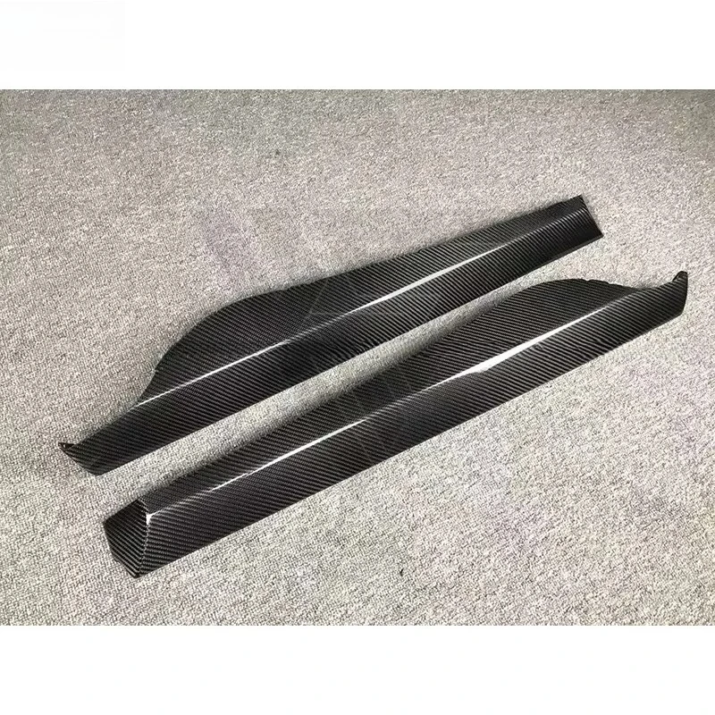 OEM Style Dry Carbon Fiber Car Exterior Parts Side Skirts for  540C 570S 570GT 2015-2018 Carbon Front Skirts