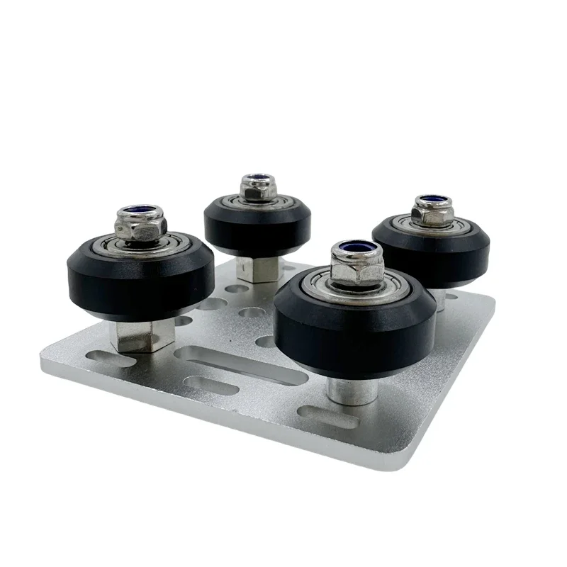 3D Printer Parts 2020 V-Slot Gantry Plate Set, Openbuilds Slide Plate Pulley for 2020/2040 Aluminum Profiles