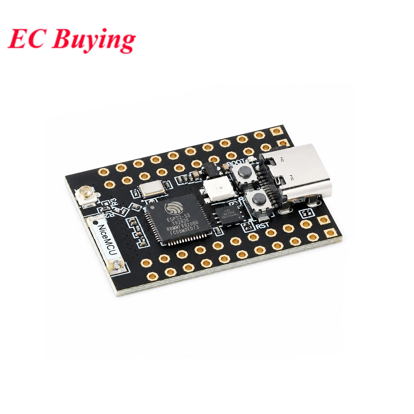 5PCS/lot ESP32-S3-N16R8 MINI Development Board 16MB Flash 8MB PSRAM Type-C USB 2.4G Wi-Fi BLE 5.0  32-bit Dual Core MCU Module
