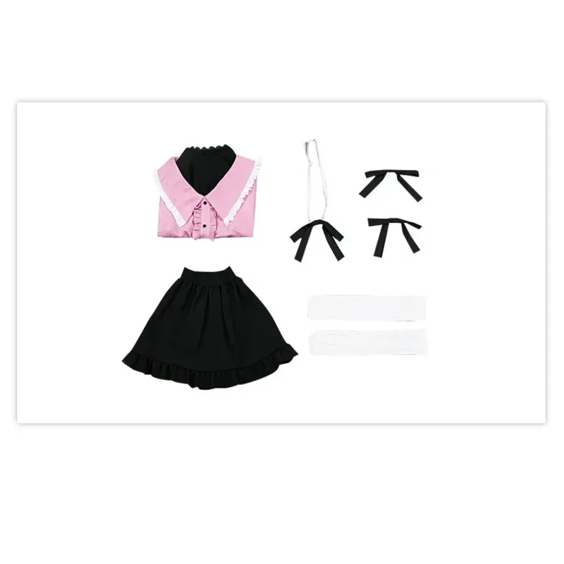 Costume de Cosplay Ata ku pour Femmes et Bol, Perruque, Chaussures, Vêtements de Sauna, Anime Japonais, Accessoires, Tenue de ixd'Halloween, Ensemble Complet