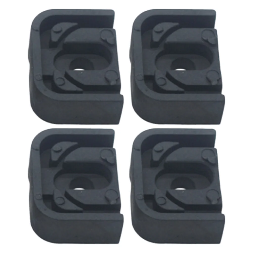 4 PCS Air Conditioner Outdoor Unit Rubber Pads Vibration Damping Function Anti Slip Top and Bottom For Split Type AC Systems