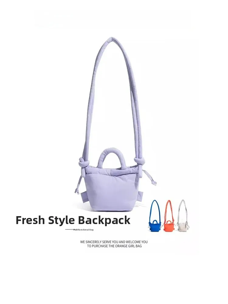 

Faionable Nylon Canvas Crossbody Bag Bapa Dual oulder Bag Universal Women's Bag Clouds of e Brand