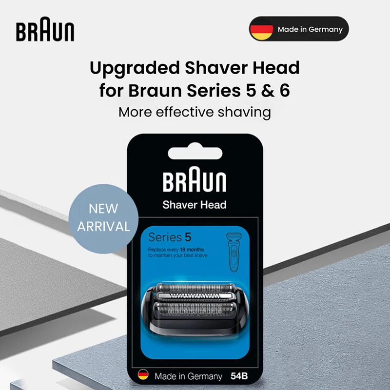 Braun Serie 5 54b Elektrische Scheerkop Originele 54b Vervangende Scheerkop Compatibel Met Braun Serie 5 Scheerapparaten