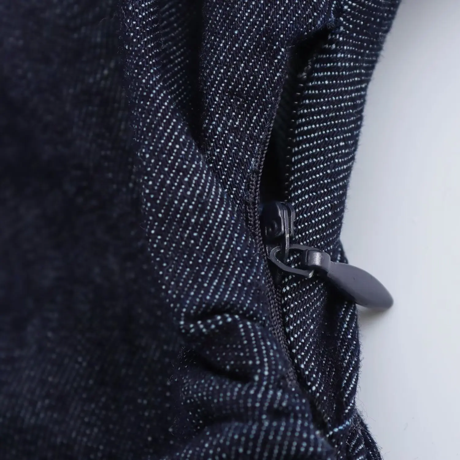 2025 Wansici ربيع جديد 1975 سلسلة الدنيم فستان ميدي مع طية صدر السترة الجانب سستة موضة التجاعيد الخصر فستان أنيق نحيف #5