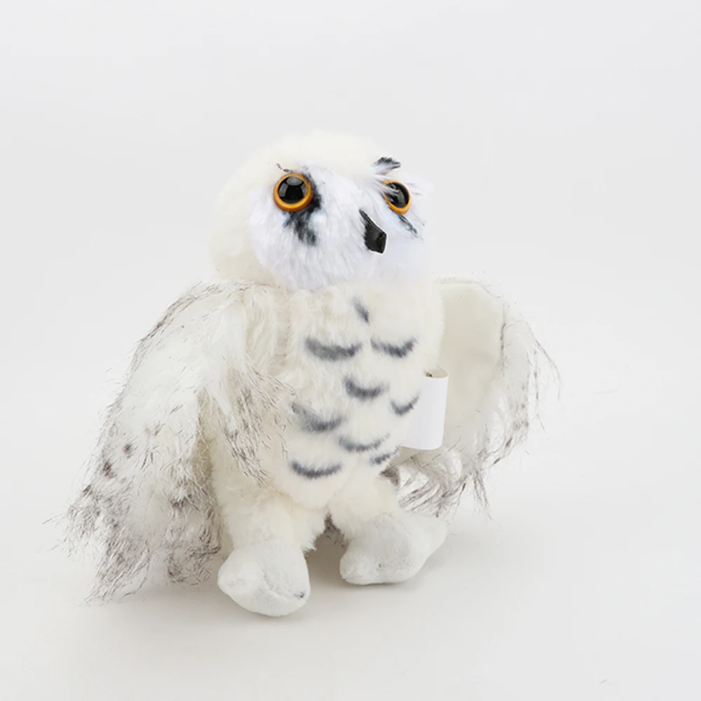 20cm Cartoon White Owl Plush Toys Soft Stuffed Animals Cute White Eagle Plushie Toys Kids Toys Home Decor Girls Birthday Gifts view 5