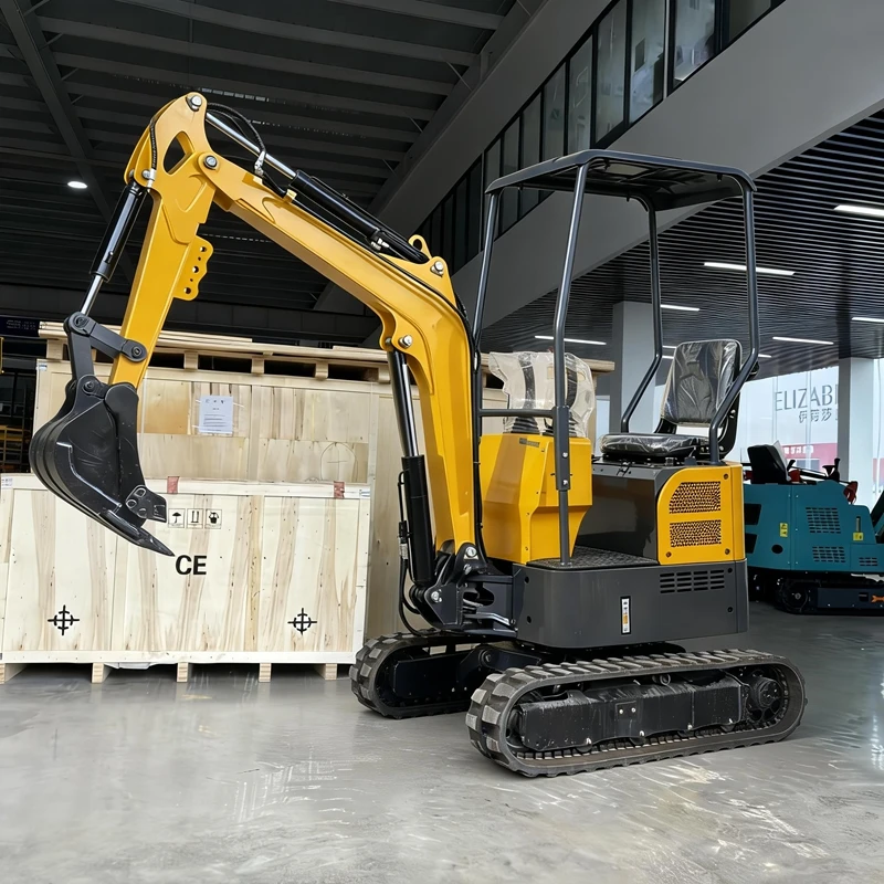 

Мини-экскаватор 1,2 тонны с двигателем Kubota, стандарт EPA/Euro 5, многофункциональный, дизельный, для строительных работ, мини-погрузчик, европейская модель.