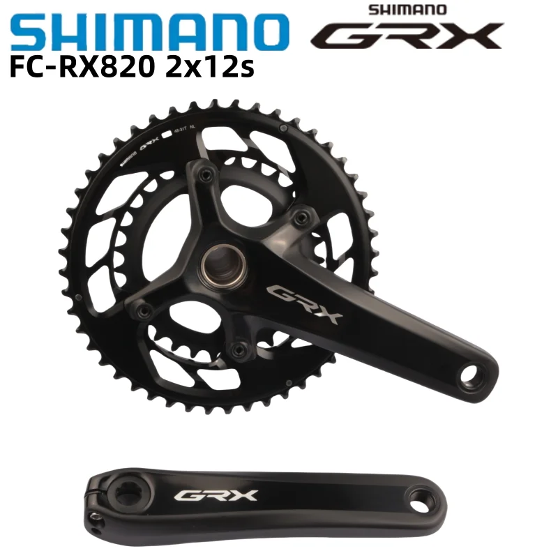 مجموعة Shimano GRX 2x12s RX820 مجموعة فرامل قرصية هيدروليكية لدراجة الحصى وصلت حديثًا