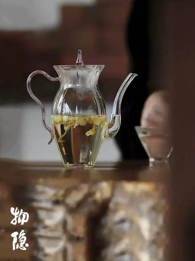 Wuyintang high End Handmade Teapot Single Pot For Home Use High Temperature Resistant Glass Pot Vintage Exquisite Tea