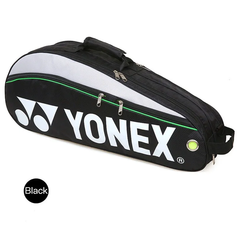 YONEX Original Badminton Bag Max For 3 Rackets With Shoes Compartment Shuttlecock Racket Sports Bag For Men Or Women 9332bag