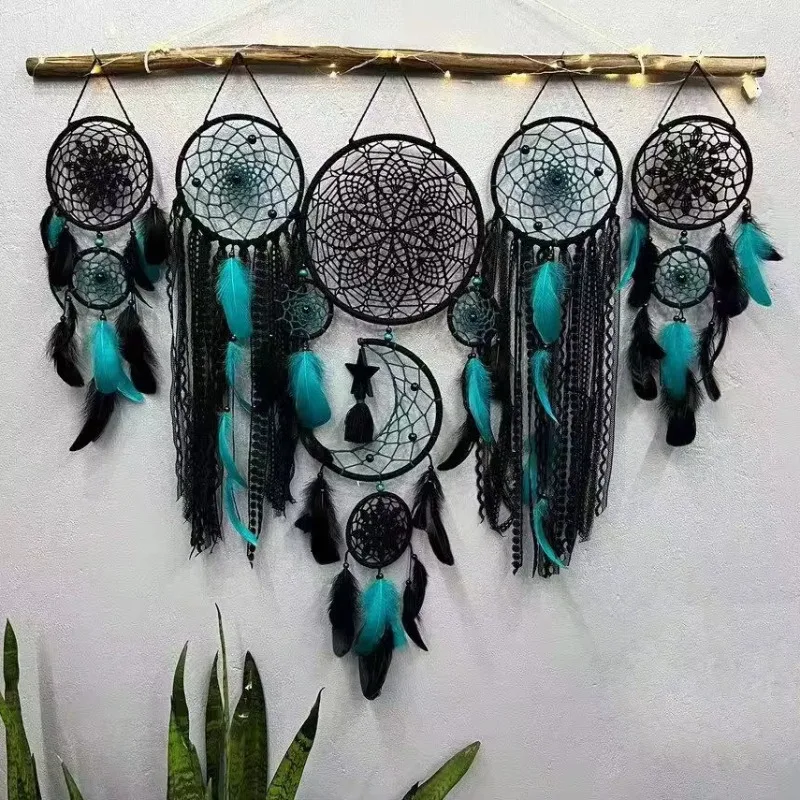 5pcs/set European Dreamcatcher Set Handmade Wall Hanging Home Decor